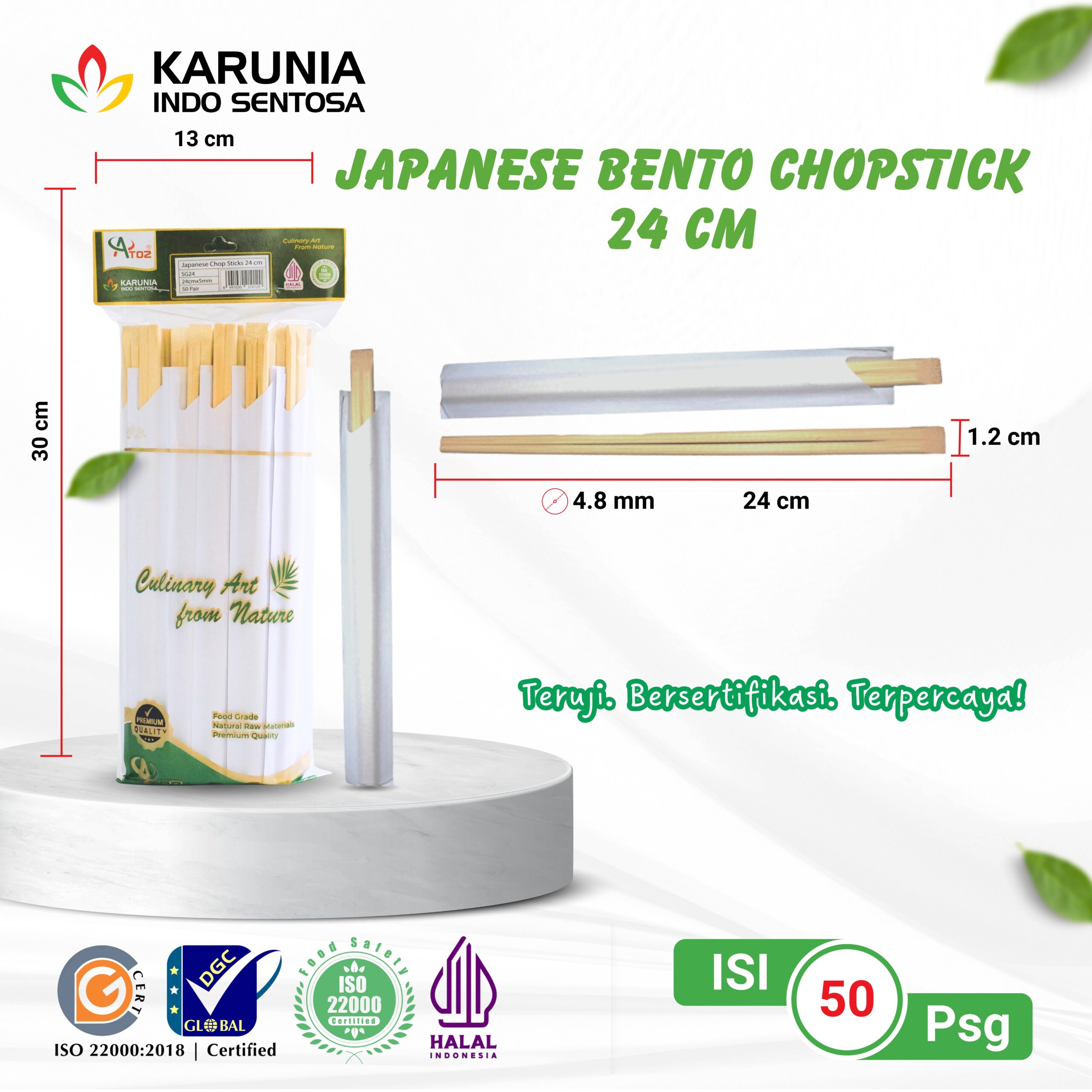 JAPANESE BENTO CHOPSTICK 24 CM