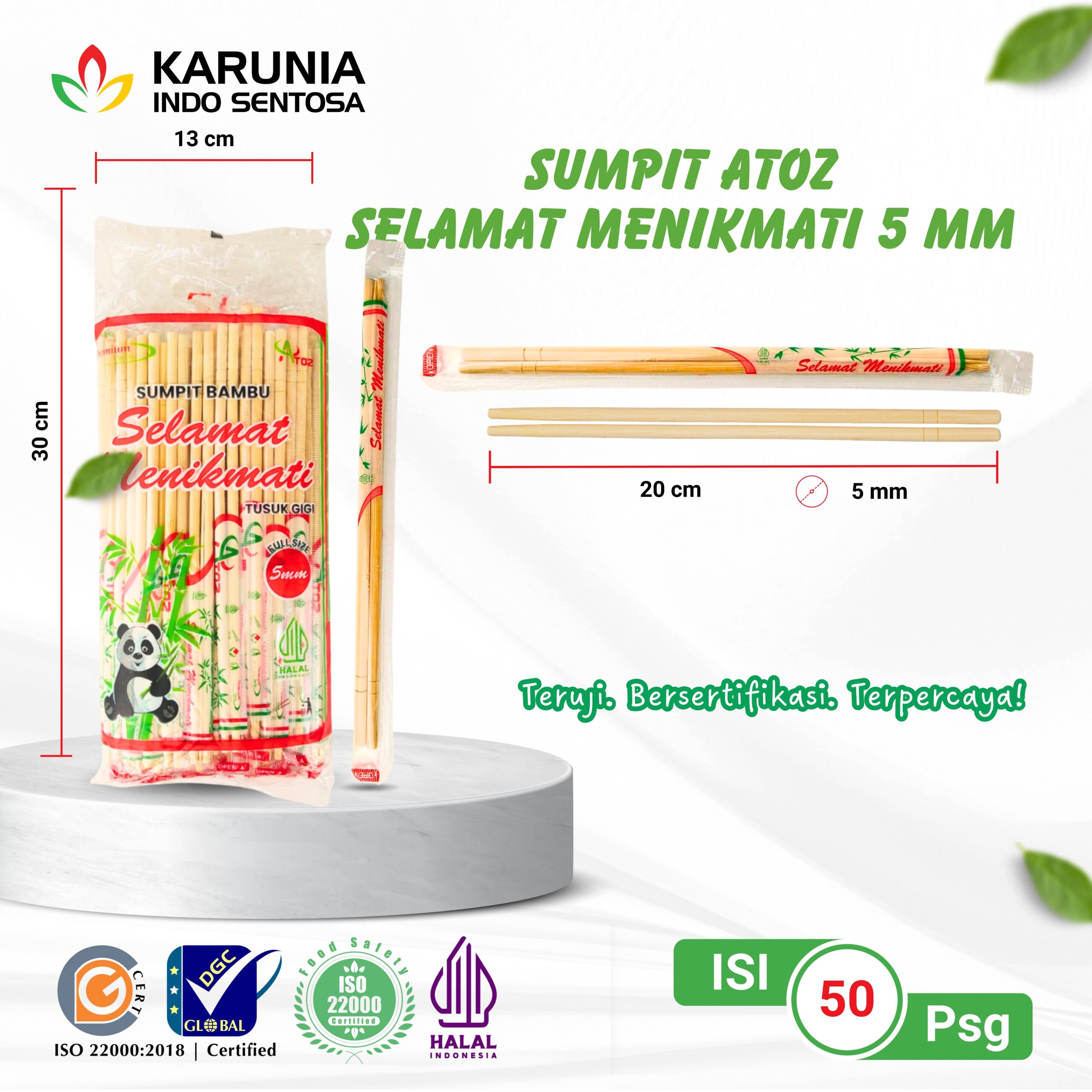 SUMPIT ATOZ SELAMAT MENIKMATI 5 MM